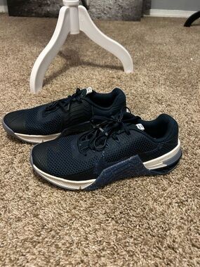 Nike Metcon Navy and White Women's Training  Shoes
